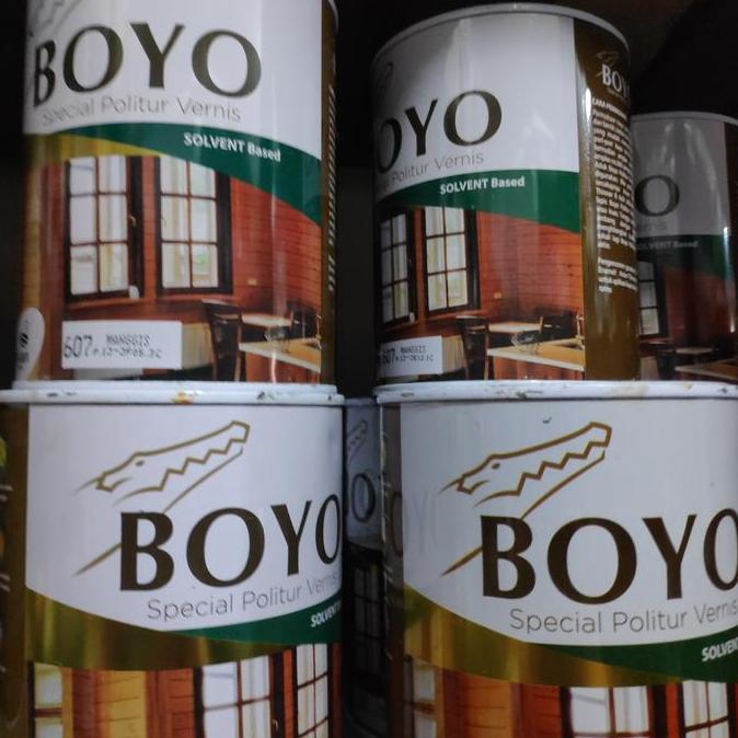 NEW boyo politur vernis warna 1ltr