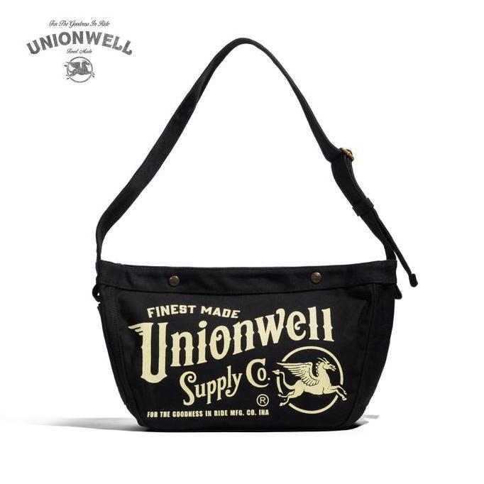 NEW UNIONWELL MESSENGER BAGS JAKE BAG BLACK ORI