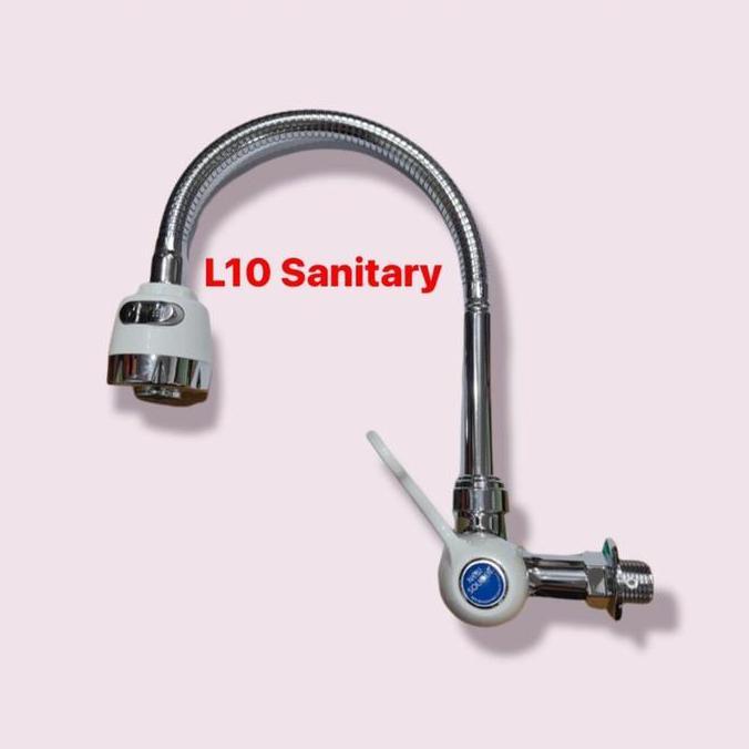NEW KRAN KERAN ANGSA FLEXIBLE SOLIGEN WS1-W /KRAN CUCI PIRING SOLIGEN 1/2" ORI