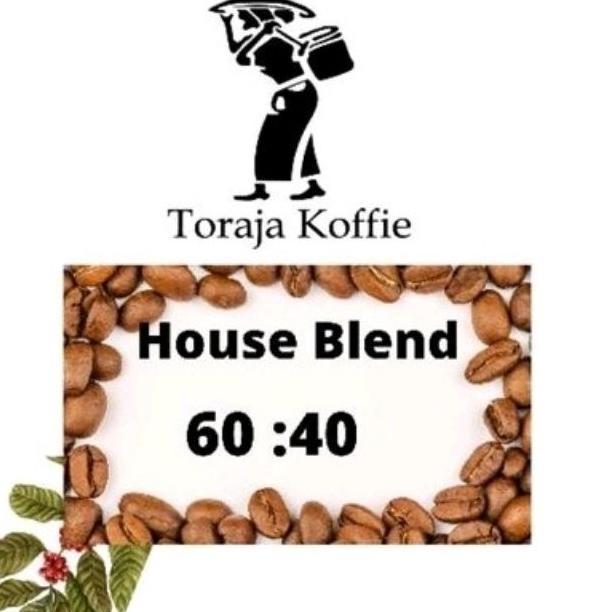 Toraja Koffie House Blend Kopi  House Blend  1Kg  Kopi Toraja