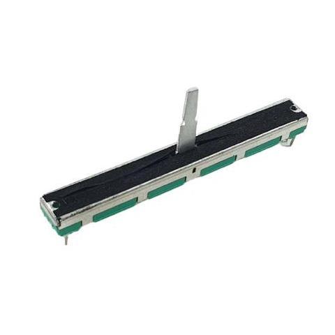 Potensio Geser 7.5cm Kaki 4-4 pin B10k Stereo Slide 7.5 cm Mixer 103