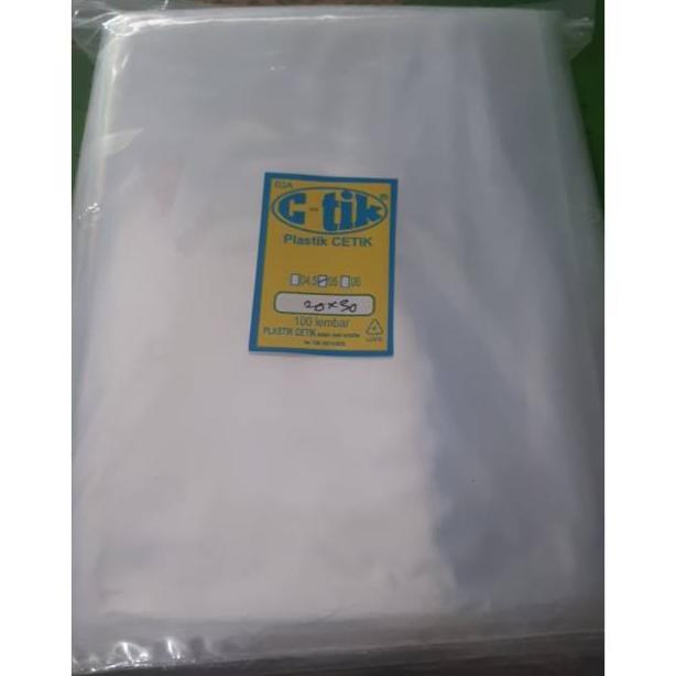 Plastik Klip 20X30 Cm Tebal 0.5 / Plastik Klip Besar / Plastik Klip Tebal