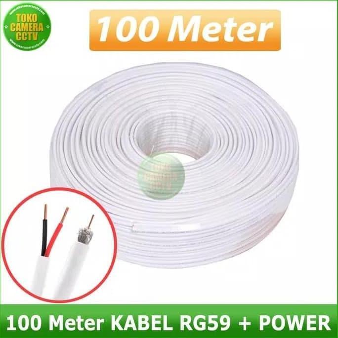 Kabel rg 59 + power rg 59 100m