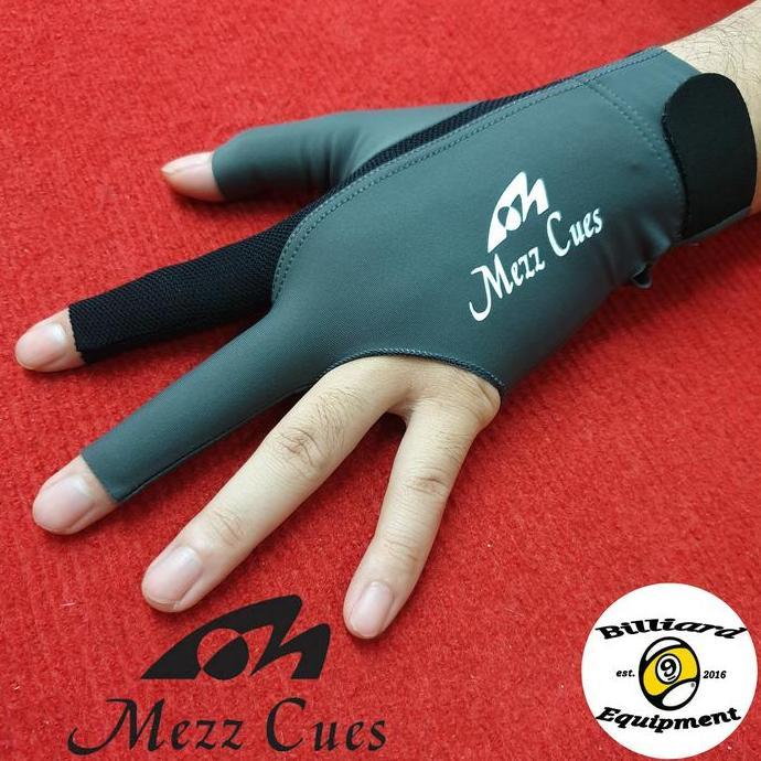 Mezz Glove - Gray | Sarung Tangan Billiard