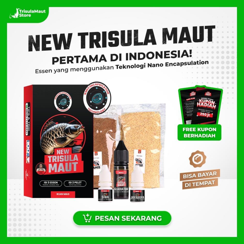 New Trisula Maut Essen Harian Juara Pancing Terbaik Ikan Mas Lomba Nila Liar Lele Babon Patin Laut D