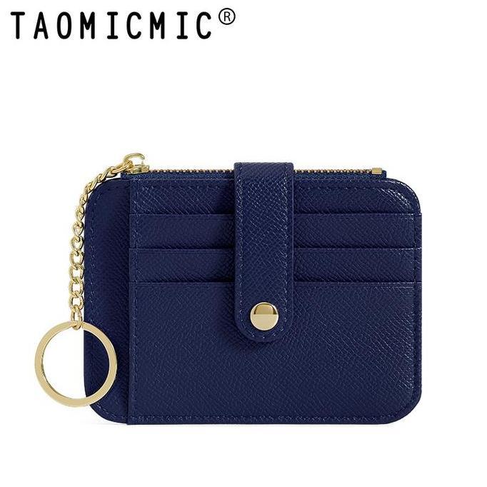 Dompet Wanita Taomicmic Dompet Kartu Wanita Card Holder Wanita Y8814 Bahan Kulit Pu Leather Premium 