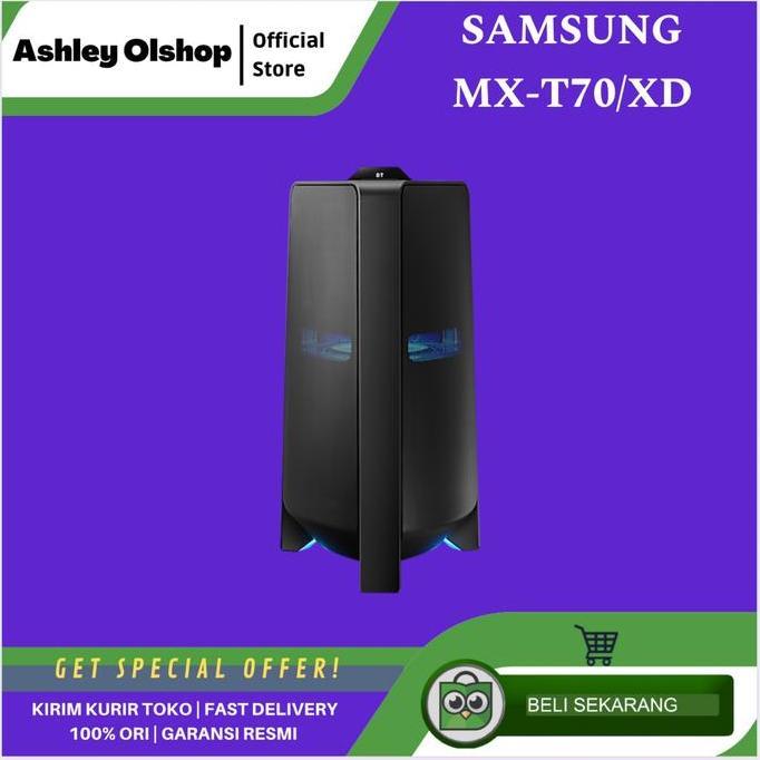 TERLARIS!! SAMSUNG SOUND TOWER MX T70 KARAOKE MX-T70/XD SAMSUNG SPEAKER BLUETOOTH