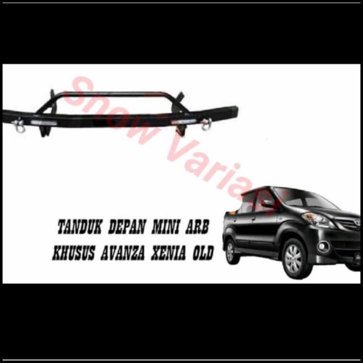 HOT DEAL TANDUK BUMPER DEPAN MINI ARB TOWING DEPAN ARB MINI - AVANZA XENIA OLD 
