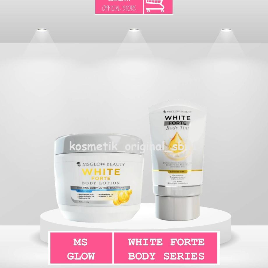 Ms Glow White Forte Series (White Forte Body Lotion / White Forte Body Tint)
