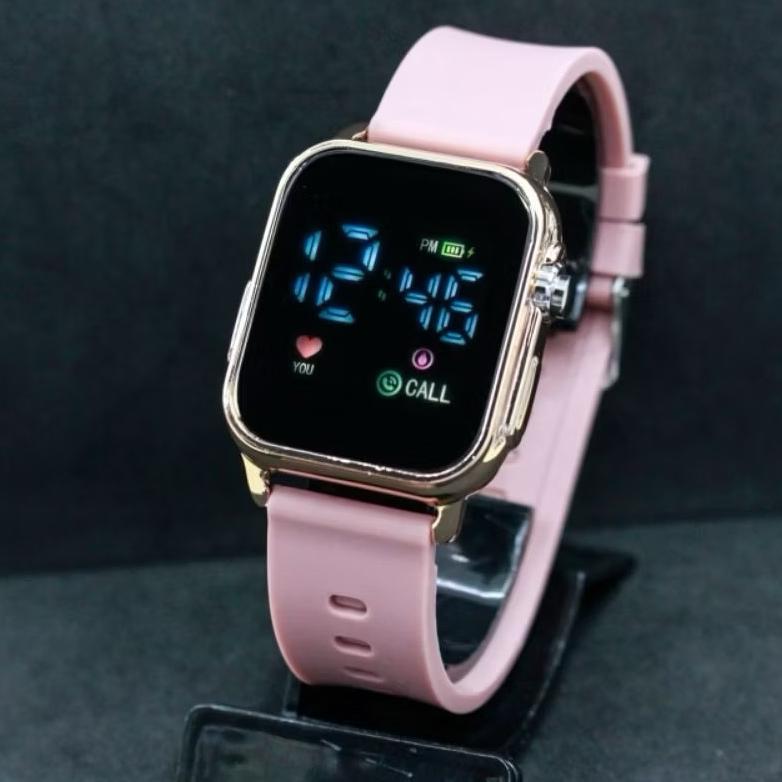 TERMURAH JAM TANGAN LED WATCH ORIGINAL JSS-3642 LED RABBER