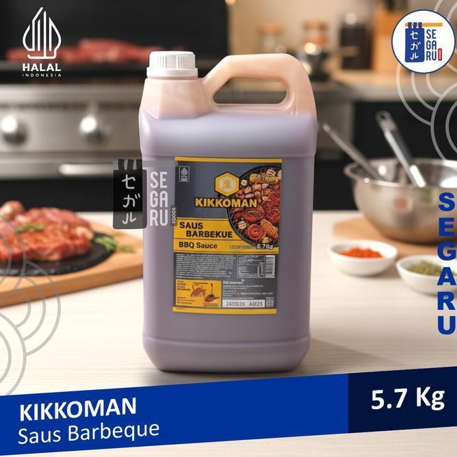 Kikkoman Bbq Bare Sauce Saus Barbekue Halal Jeren 5 Liter