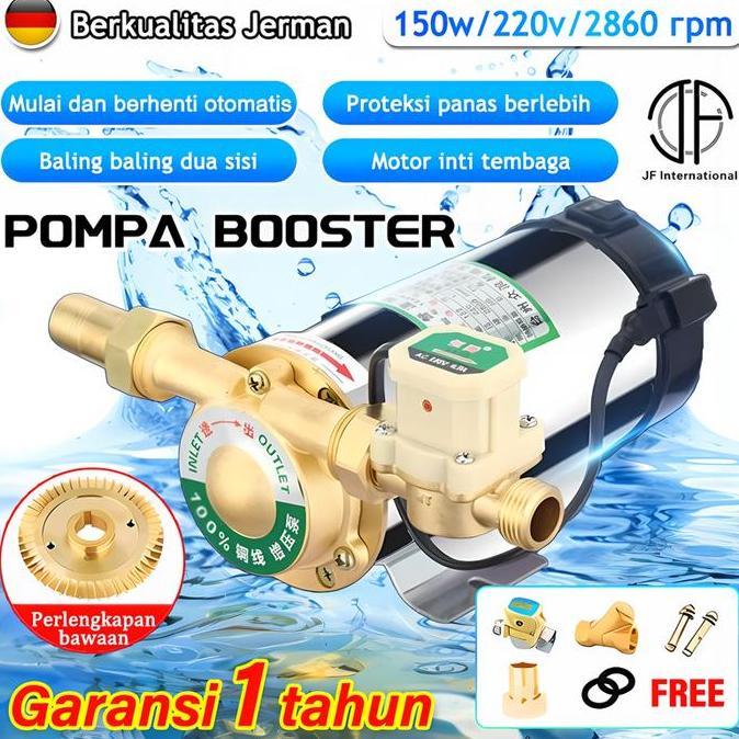 Faminuyi - Pompa Pendorong Tekanan Air Booster Pump Pompa booster stainless steel