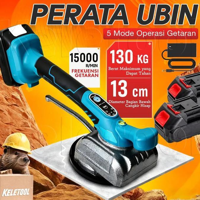 DUDLEY Mesin Ubin Alat Perata Keramik 8000w Alat Pasang Keramik Lantai Getar Pemasangan Keramik Port