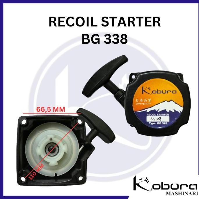 Recoil Starter BG 338 Tarikan Engkol Mesin Potong Rumput Type BG 338