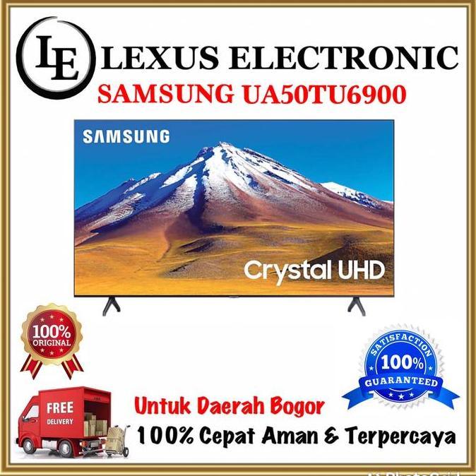 TERLARIS SAMSUNG LED SMART TV 50 INCH | UA50TU6900 | 50TU6900 | CRYSTAL UHD