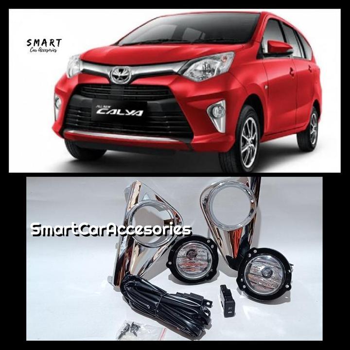 BEST DEAL LAMPU KABUT BUMPER FOGLAMP FOG LAMP TOYOTA CALYA 2016 - 2020 