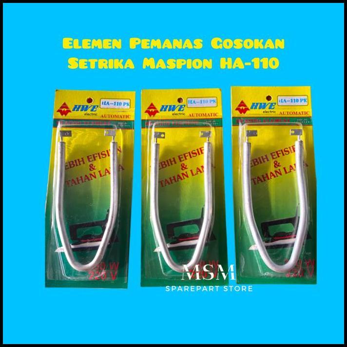 HOT DEAL ELEMEN PEMANAS GOSOKAN SETRIKA MASPION HA-110 