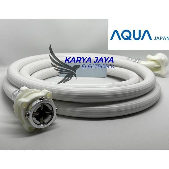 TERLARIS SELANG MESIN CUCI 1 TABUNG AQUA / SELANG WATER INLET MASUK AIR MESIN CUCI AQUA