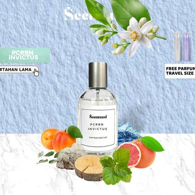 Scentsual Inspire Perfume Invictus Platinum Edp Parfum Extrait Wangi Pria Wanita Terbaru 