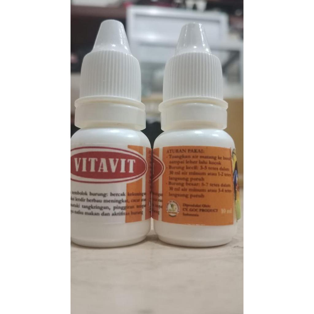 TERLARIS VITAVIT goc solusi mikroba bakteri protozoa pencernaan tembolok burung gratis ongkir
