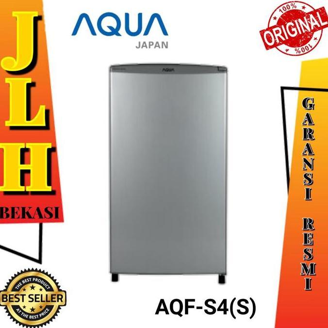 FREEZER AQUA JAPAN AQF- S4(S) 4-5 RAK LEMARI ES PEMBEKU ES BATU KULKAS //
