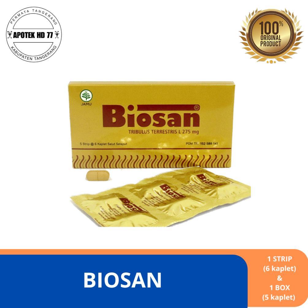 (Terbaru) BIOSAN STRIP EKSTRAK TRIBULUS | MENINGKATKAN KESUBURAN PRIA (Terlaris)