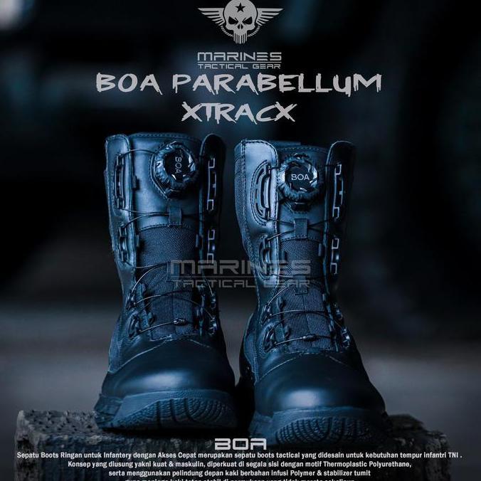 Sepatu PDL Tactical Boa PARABELLUM XTRACX Original AN