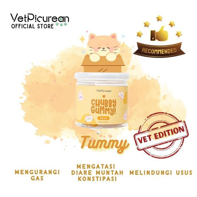 Promo VETPICUREAN Bundle Chubby Gummy Urigoel + Tummy Vitamin Anjing Kucing Pencernaan Saluran Kemih