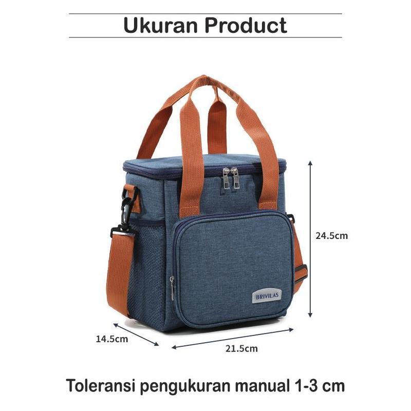 Pass- Cooler Bag Tempat Bekal Lunch Box Bag Tas Pendingin Tas Es Krim