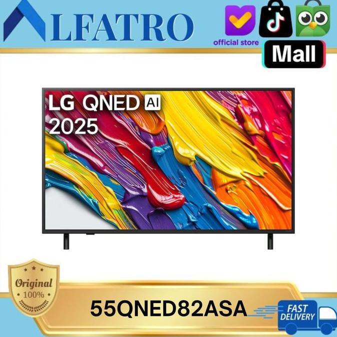 TERLARIS LG TV 55 INCH 55QNED82ASA QNED AI SMART TV UHD 4K 55QNED82 WEBOS
