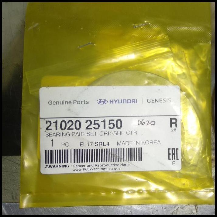 DISKON METAL BULAN STD HYUNDAI H1 BENSIN ASLI HYUNDAI 2400CC 2102025150 