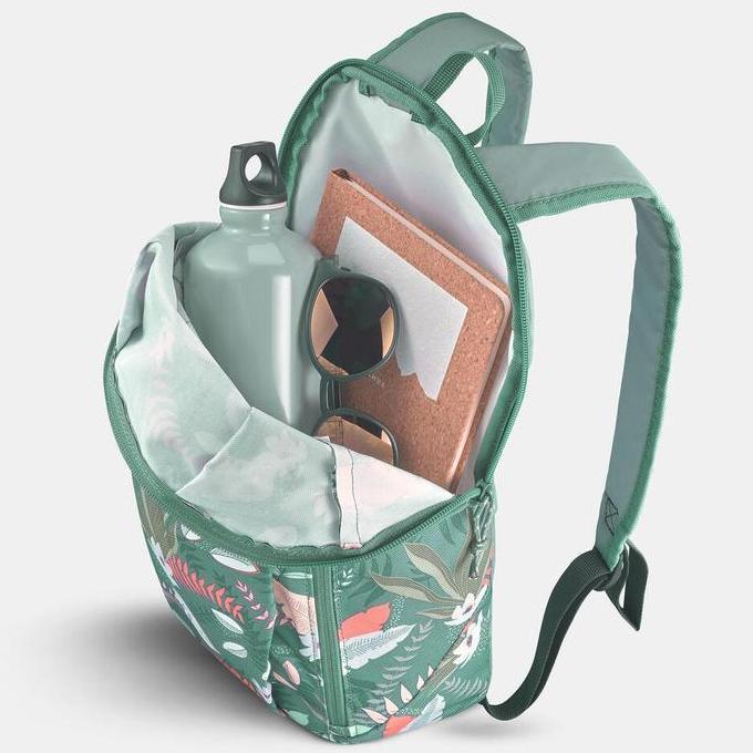 Bavirajuuuuu - Decathlon Quechua Tas Ransel Hiking Arpenaz Nh50 10L - Hijau Motif - 8731509