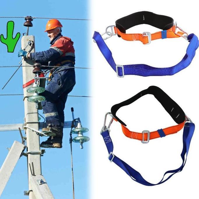 TERLARIS SABUK TALI PENGAMAN PANJAT POHON / SABUK PENGAMAN PANJAT TIANG LISTRIK / SAFETY BELT