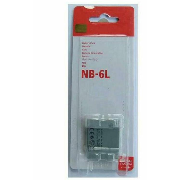 TERLARIS CANON BATTERY NB-6L FOR IXUS 85IS/IXUS 200/210/105/POWERSHOT D10/PS S9