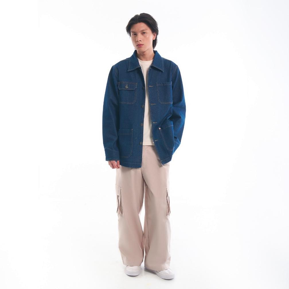 promo m231 shift jaket denim pria 0998