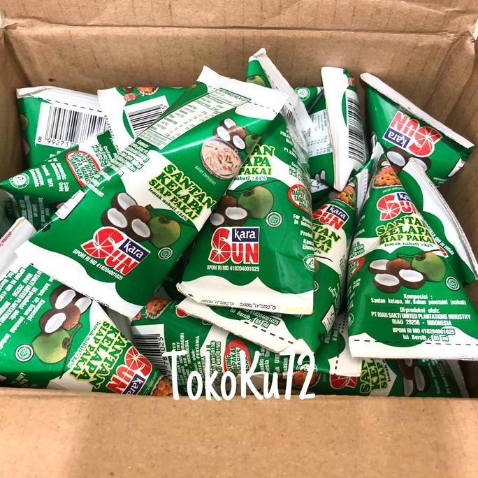 Santan Sun Kara Krucut 65 ml per dus isi 36 pcs