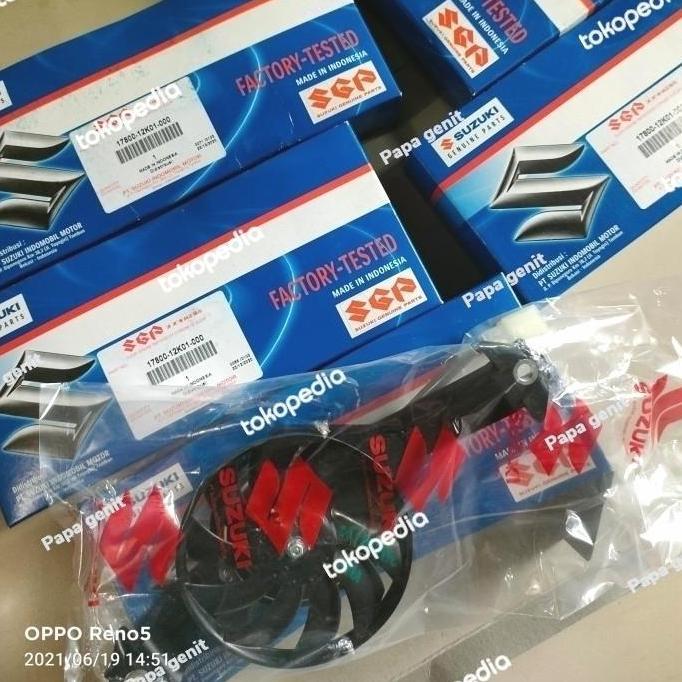 kipas radiator suzuki satria fu injeksi gsx r gsx s original