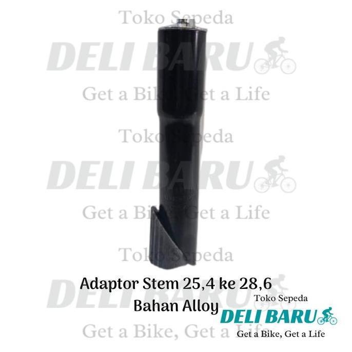 Adaptor stem 25.4 panjang 14 cm sambungan tiang stang sepeda federal