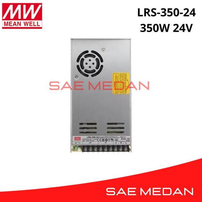BEBAS ONGKIR - Power Supply LRS-350-24 LRS 350 24 Meanwell 350W 24V