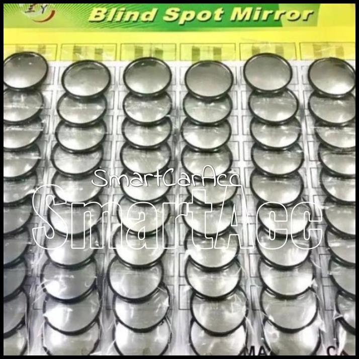 DISKON SPION BULAT MINI CEMBUNG TEMPEL BLIND SPOT MOTOR MOBIL TRUK BUS 