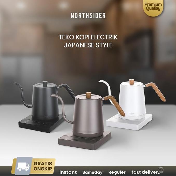 Jinsei Teko Kopi Electric Gooseneck coffee kettle Japanese ZK-KH202