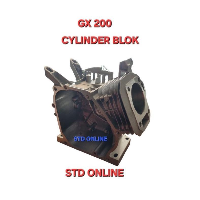 NEW GX200 BLOK MESIN CYLINDER BLOK MESIN GX 200 CRANKCASE BLOCK [terbaik][terlaris]