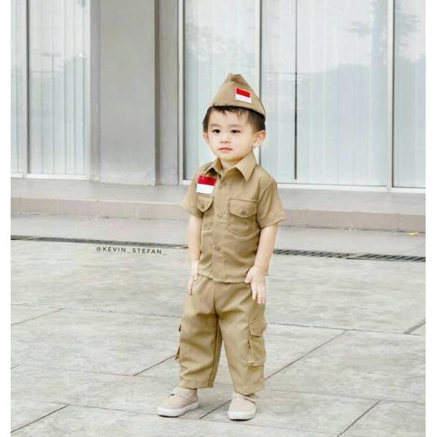 Best Seller Baju Pejuang Anak Dan Dewasa/Kostum Pejuang Anak Dan Dewasa/ Kostum Veteran Anak/Kostum 