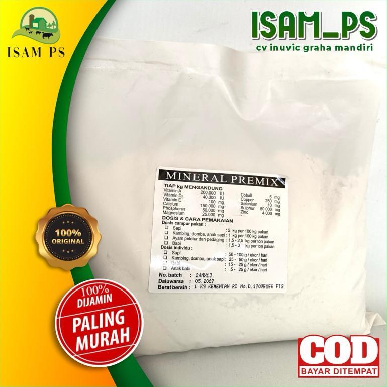 Ready Stock MINERAL PREMIX vitamin & ternak untuk ternak