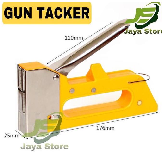 Staples Tembak Staples Gun Cekrekan Gun Tacker Staples Gun Serbaguna
