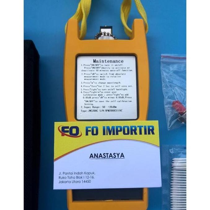Opm Optical Power Meter Joinwit Jw3208/ Opm Joinwit Jw 3208