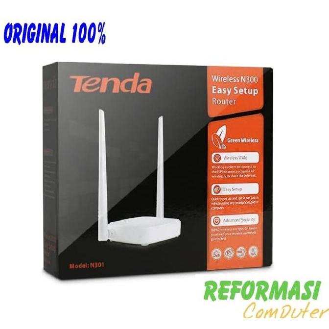 Tenda N301 Wireless N300 Easy Setup Router
