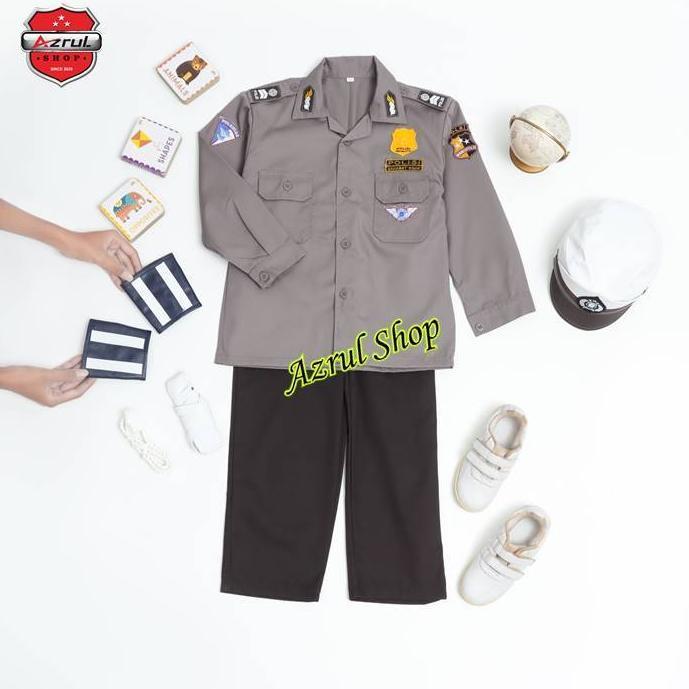 Diskon Baju Polisi Anak Laki Laki Baju Polisi Anak Baju Polisi Anak Perempuan Baju Profesi Anak