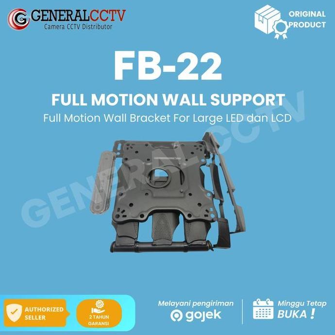 Promo Bracket Monitor Lcd Led Fase Fb-22 32-55 Bracket Dinding Panel
