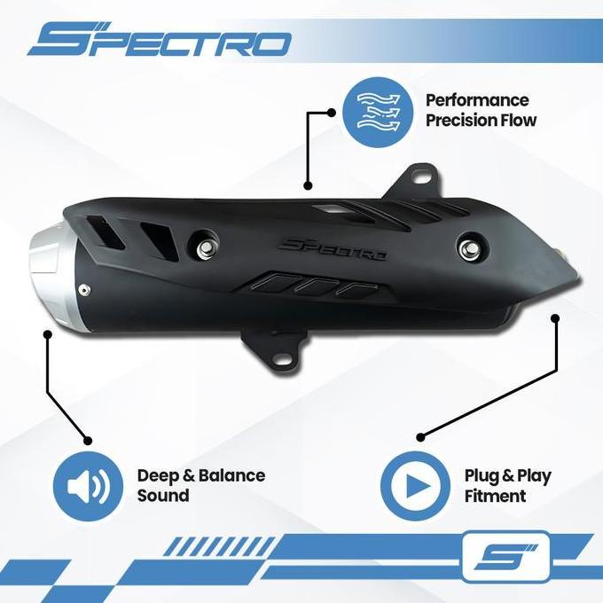 Spectro Knalpot Torko Nmax Old Kenalpot Racing Adem Full Package